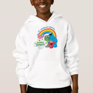 Camiseta Todos os arco-íris levam à Rua Sésamo