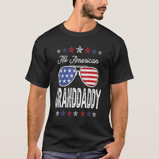 Camiseta Todos os Avós Americanos Matando Família Quarto Qu (Frente)