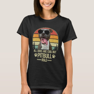 Camiseta Todos Os Cães São Legal, Mas A Regra Pitbull Vinta