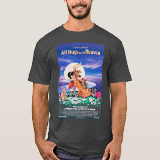 Camiseta Todos os cães vão para o céu presente engraçado