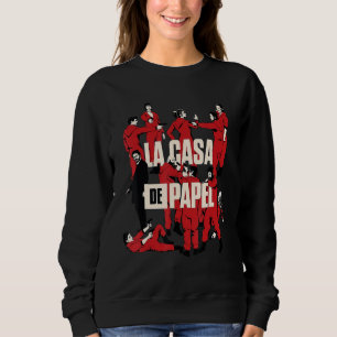 Camiseta Todos os Caracteres Money City Heists Poster para