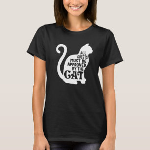 Camiseta Todos Os Convidados Devem Obter Um Gato Engraçado