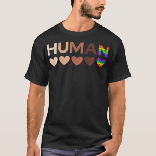 Camiseta Todos os Corações Inclusivos para a Justiça Racial