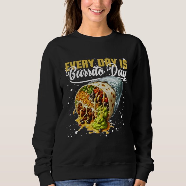 Camiseta todos os dias é dia de burrito (Frente)
