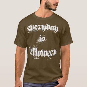 Camiseta Todos Os Dias É Horror Da Abóbora Do Halloween 172