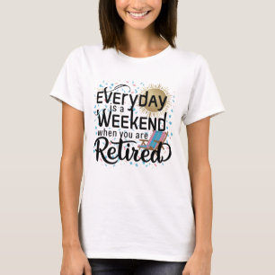 Camiseta Todos os dias é um sábado2 Estilo de vida relaxa