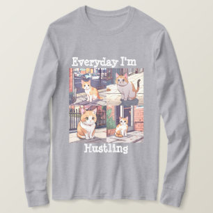 Camiseta Todos os dias eu estou abraçando o gato