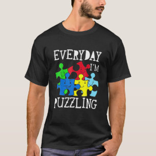 Camiseta Todos os dias eu estou atrapalhando o Quebra-cabeç