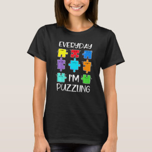 Camiseta Todos Os Dias Eu Estou Incomodando Autismo Consciê