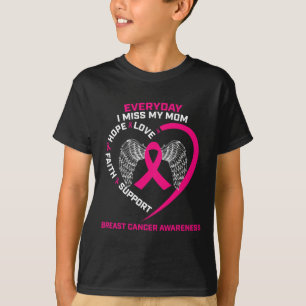 Camiseta Todos Os Dias Sinto Falta Da Minha Mãe Cancer De M