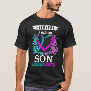 Camiseta Todos Os Dias Sinto Falta Dos Meus Filhos De Preve