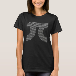 Camiseta Todos os Dígitos Pi Dia Mulheres e Crianças Pi Dia