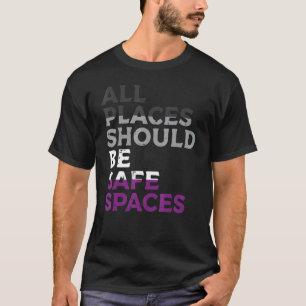 Camiseta Todos Os Espaços Devem Ser Espaços Seguros E Orgul