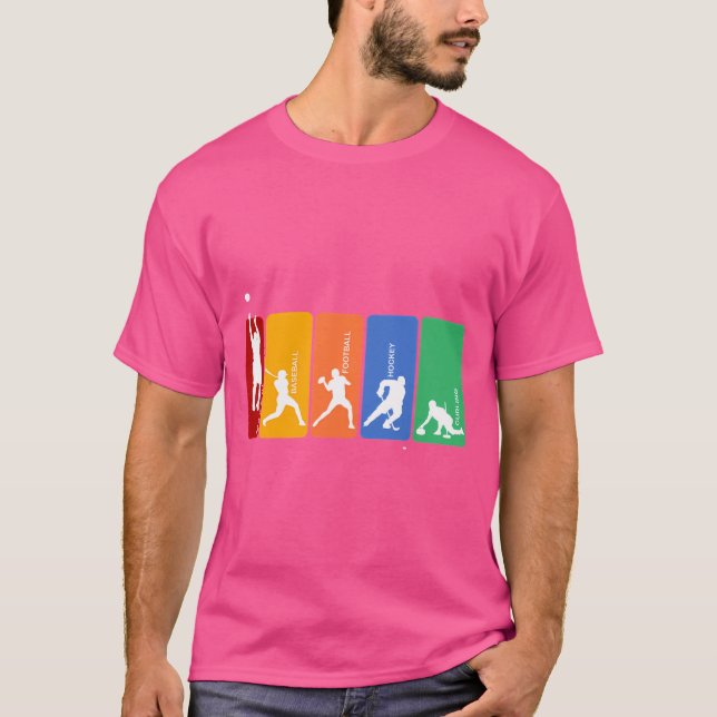 Camiseta Todos Os Esportes Principais (Frente)
