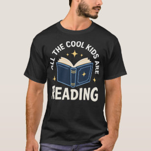 Camiseta Todos os Garotos Legais Estão Lendo Amante de Livr