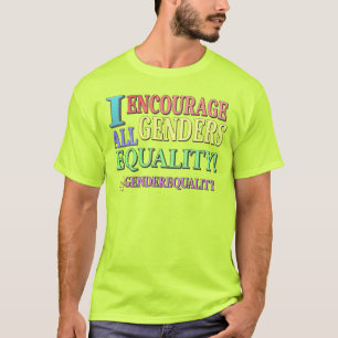 Camiseta "TODOS OS GÊNEROS IGUALDADE" Design. Comprar Agora