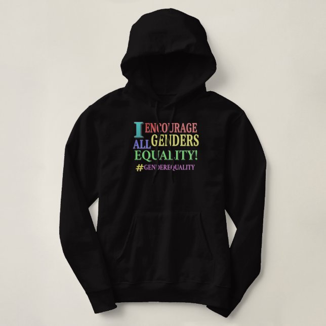 Camiseta "TODOS OS GÊNEROS IGUALDADE" Design. Comprar Agora (Frente do Design)