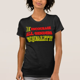 Camiseta "TODOS OS GÊNEROS IGUALDADE" - Design de express