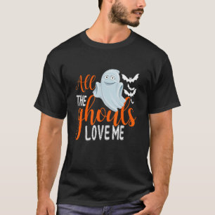Camiseta Todos Os Ghouls Me Adoram Crianças Hallowee