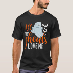 Camiseta Todos Os Ghouls Me Adoram Crianças Hallowee