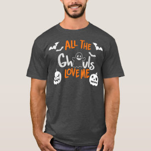Camiseta Todos Os Ghouls Me Adoram Figurino De Halloween To