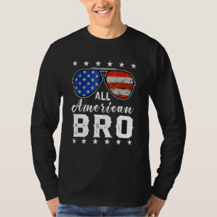 Camiseta Todos Os Homens Americanos Em 4 De Julho Matando S