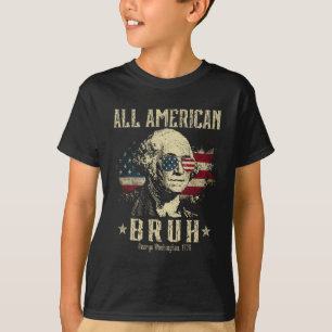 Camiseta Todos Os Homens Patrióticos do Bruh 4 De Julho