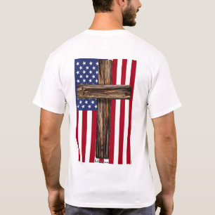 Camiseta Todos os Homens São Criados Iguais Dotado Cruz Rús