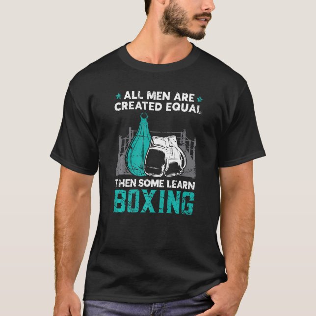 Camiseta Todos Os Homens São Criados Iguais, E Alguns Apren (Frente)
