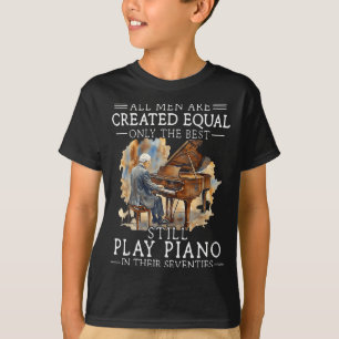 Camiseta Todos os homens são criados iguais, só que ainda t