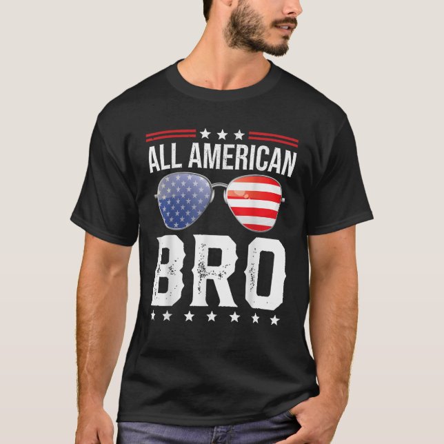Camiseta Todos os Irmãos Americanos Matando Família Quarto  (Frente)