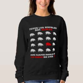 Camiseta Todos os los animales filho iguales 2