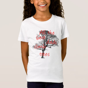 Camiseta Todos os melhores pais escalam árvores, arborist
