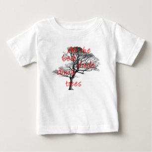 Camiseta Todos os melhores pais escalam árvores, arborist