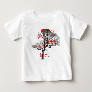 Camiseta Todos os melhores pais escalam árvores, arborista