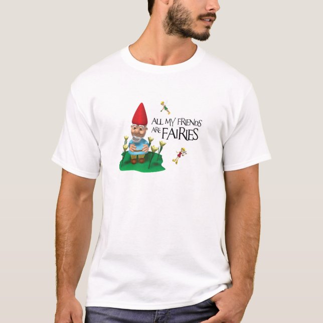 CAMISETA TODOS OS MEUS AMIGOS SÃO FADAS (Frente)