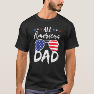 Camiseta Todos Os Óculos De Sol E S Do Pai Americano 4 De J