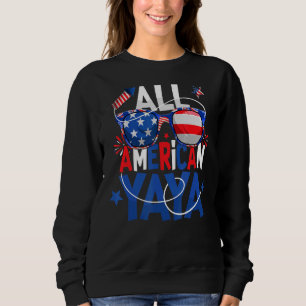 Camiseta Todos Os Óculos Solares Da Yaya Americana Usa Band