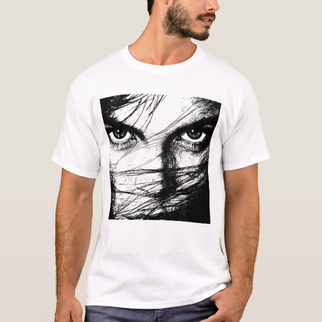 Camiseta Todos Os Olhos Em Mim - Design 1 (Frente)