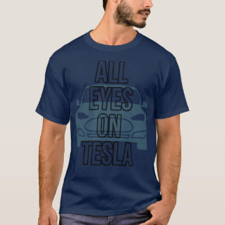 Camiseta Todos os olhos em Tesla