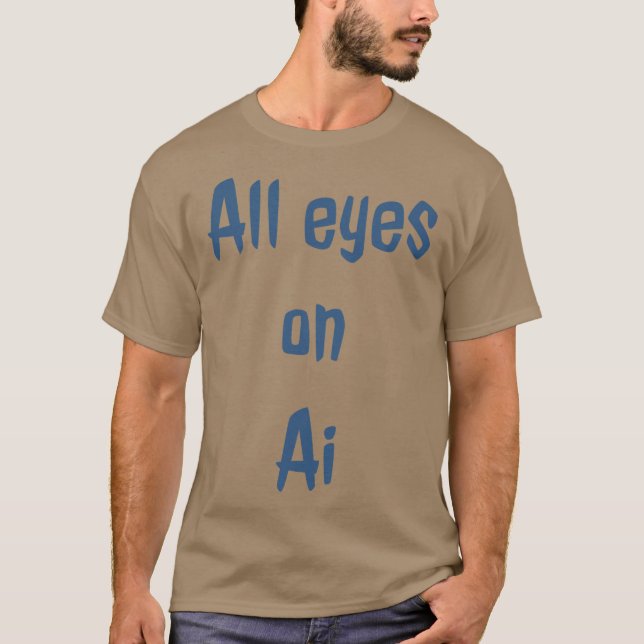 Camiseta Todos os olhos na IA (Frente)