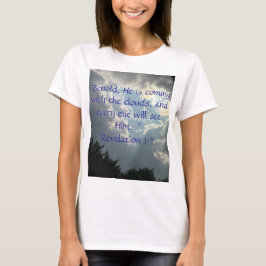 Camiseta Todos Os Olhos Vão Vê-Lo Revelar 1:7