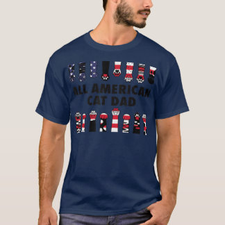 Camiseta Todos os Pais de Gato Americanos e Dias de os pais