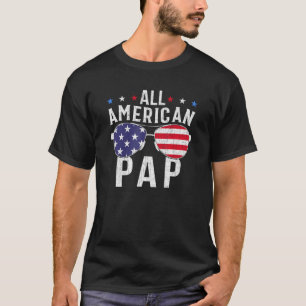 Camiseta Todos Os Pap Americanos Bandeiras Americanas De Óc