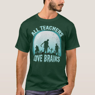 Camiseta Todos os Professores Adoram Cérebros