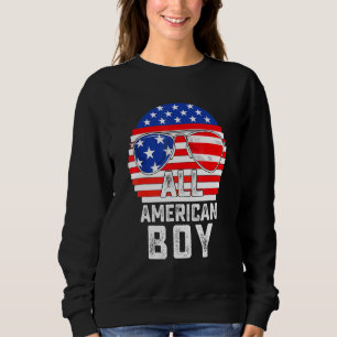Camiseta Todos Os Rapazes Americanos 4 De Julho Meninos Cri