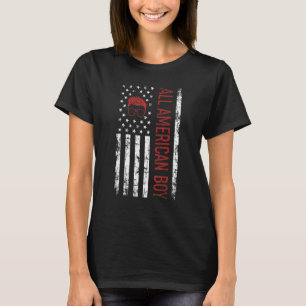 Camiseta Todos Os Rapazes Americanos 4 De Julho Meninos Ócu