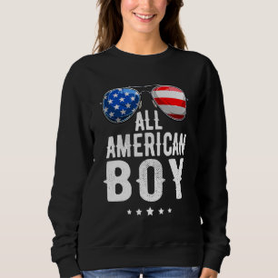 Camiseta Todos Os Rapazes Americanos 4 De Julho Meninos Ócu