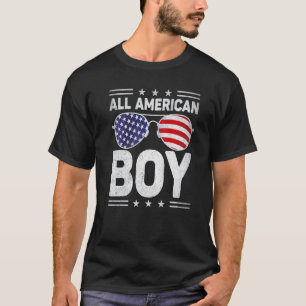Camiseta Todos Os Rapazes Americanos 4 De Julho, Óculos Sol