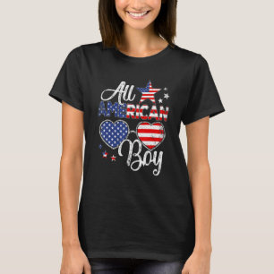 Camiseta Todos Os Rapazes Americanos 4 De Julho Rapazes Da 